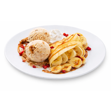Banana Caramel Crepe